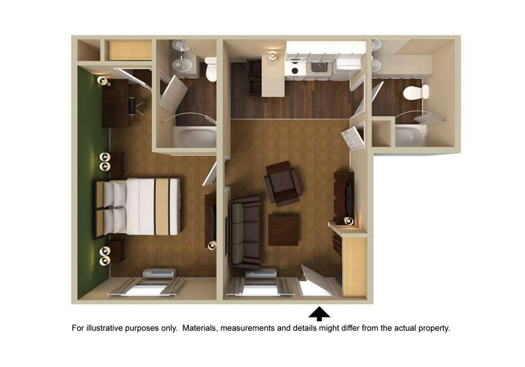 Extended Stay America Suites - San Diego - Sorrento Mesa Pokój zdjęcie